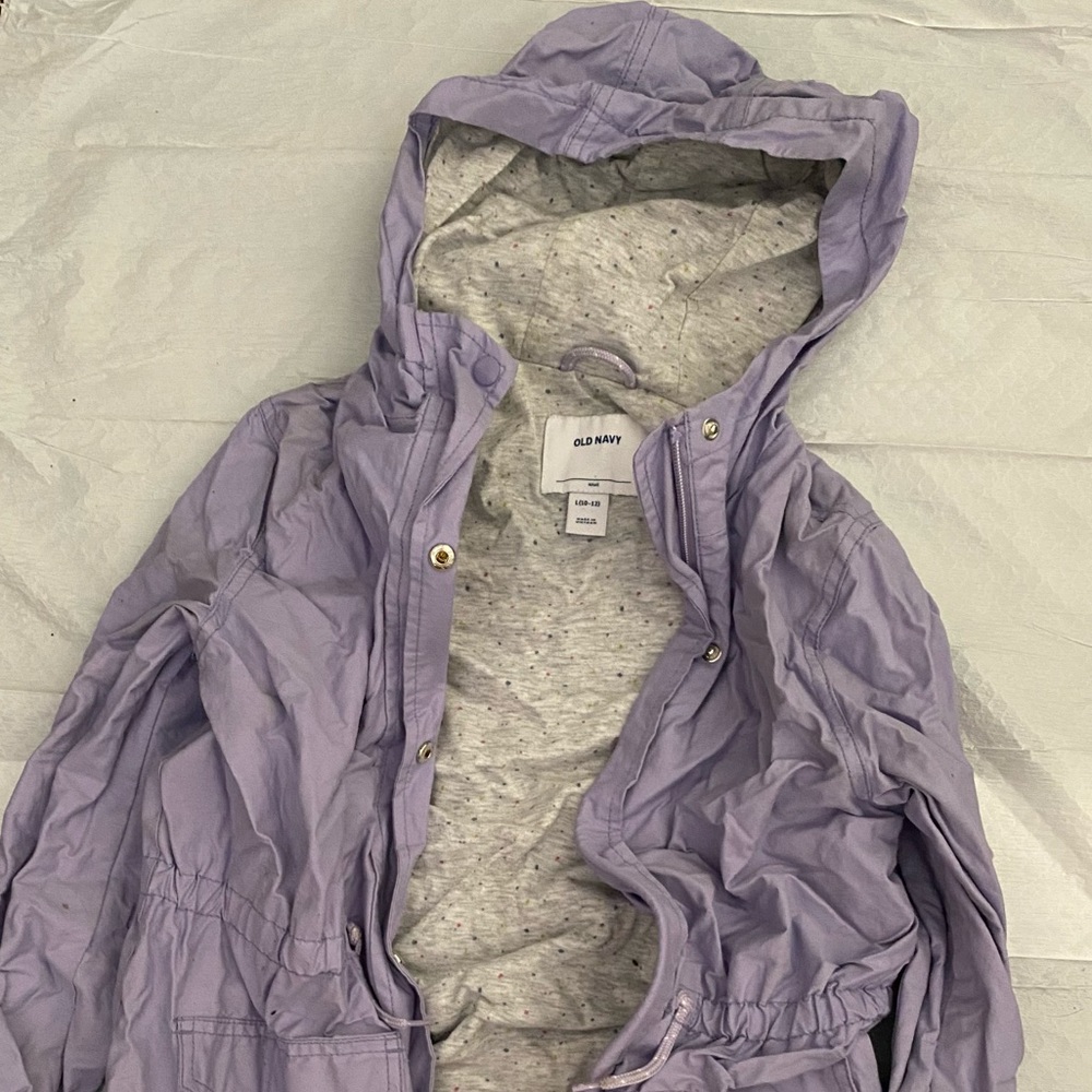 Old Navy jersey L jacket like new worn few times